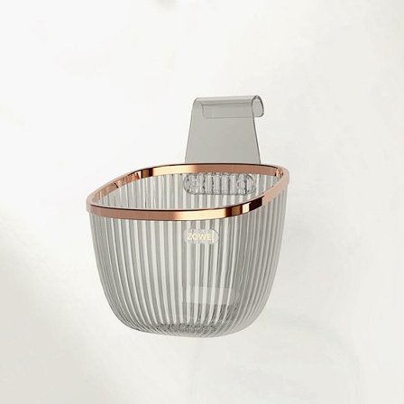 Hængende opbevaringskurv Kosmetikdispenser TRANSPARENT