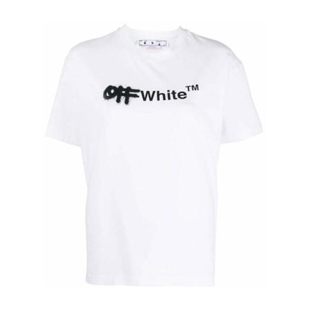 Off White T-Shirts , Wit , Dames , Maat: M