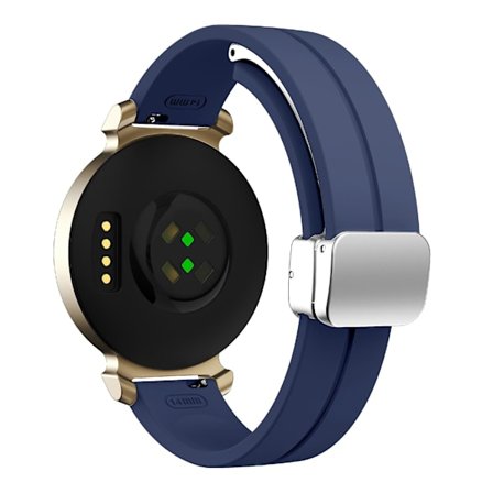 For Garmin Lily 2 Silikonbånd Rem med Magnetisk Foldespenne