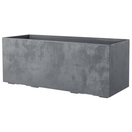 Muret Planter - DEROMA - Millennium R - Ashgrey - Med vattenreserv - Hjul - 99 cm