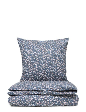 Engholm Textiles Fie Flannel - Blue - 140X220;60X63CM