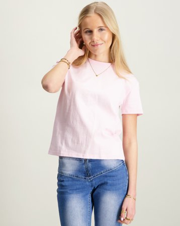 RYVLS Printed T-shirt Roze T-shirts Meisjes - Kids Brand Store