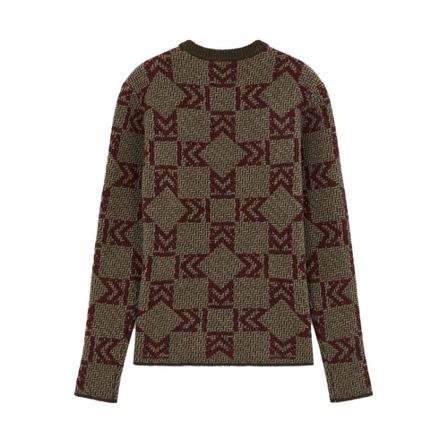 Maison Kitsuné Monogram Sweatshirt Brun, Herre Sweatshirts