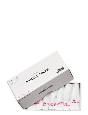 JBS Jbs In-Shoe Bamboo 7 Pairs Box - White - 45-48