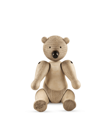 Kay Bojesen Trefigur Bjørn-Liliput H9,5 Eik/Lønn