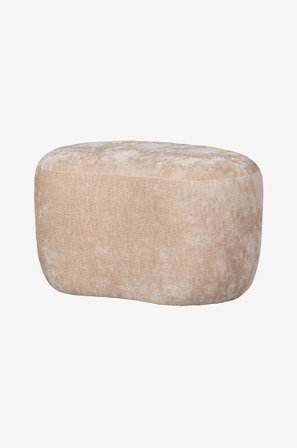 WOOOD - Pouf Popular - Beige - Rahit - - Homeroom