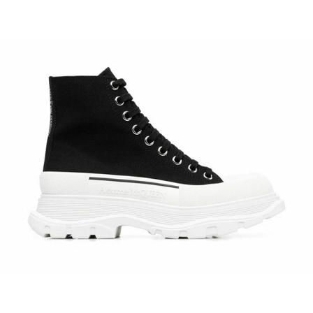 Alexander McQueen High-Top Sneakers Sort, Dame, Størrelse: 40 EU