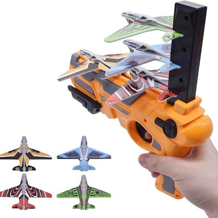 Kuplakatapultti lentokonelelu, ampumaleikkikalu lapsille, yhden napsautuksen ponnahdusikkuna KLB