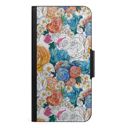 Naive iPhone 13 Mini Plånboksfodral - Midsommer