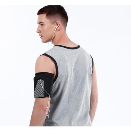 Universalt Löpning Sport Armband Mobiltelefon Reflex Waterproof Black Black: S
