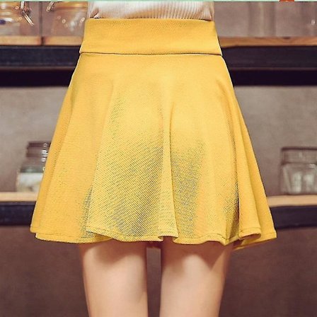 Dam sport plisserad minikjol