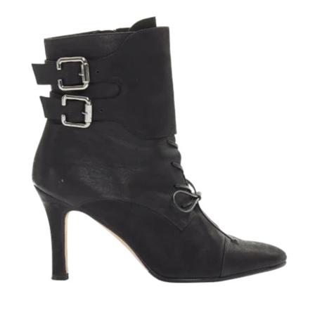 Manolo Blahnik Pre-owned Pre-owned Læder stvler Sort, Dame Vintage Sko