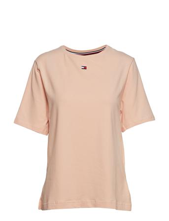 Bn Tee Half T-shirt Top Lyserød Tommy Hilfiger