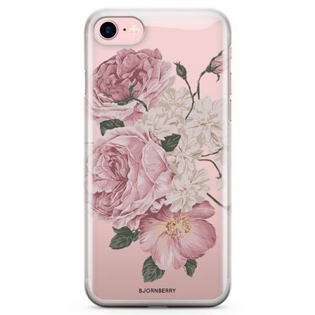Bjornberry iPhone 7 TPU Skal - Rosor