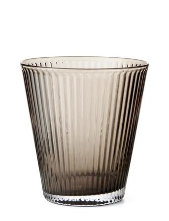 Gc Nouveau Vandglas 26 Cl Valnød 4 Stk. Home Tableware Glass Drinking Glass Multi/patterned Rosendahl
