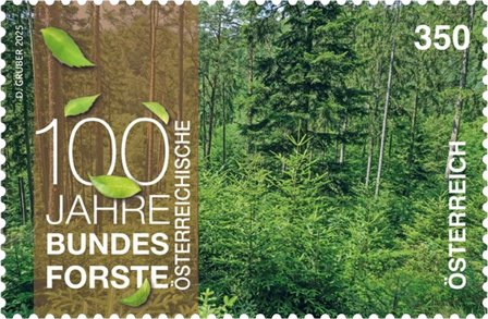 Østrig - Skove 100 år - Postfrisk frimærke