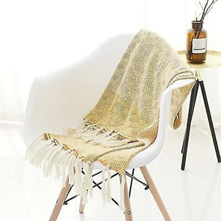 100% Bomuldsvævet Kasttæppe Sofa Betræk Dug