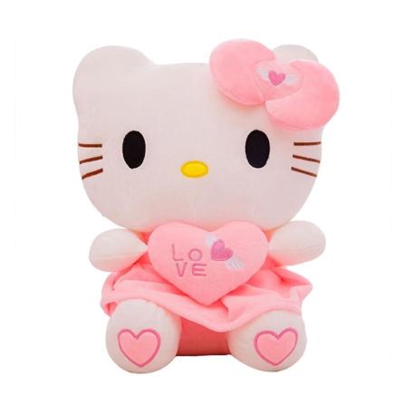 25 cm Hello Kitty plysdocka blød legetøj fyldt sød tegneserie japansk børneanimes