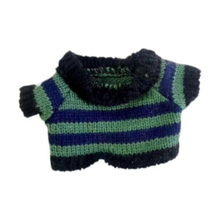 20 cm plysdukke tøj dukke sweater, plysdukke tilbehør komfortabelt gør-det-selv