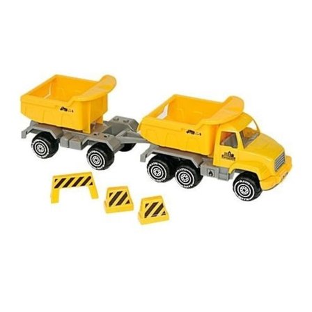 Plasto Grusvogn med Trailer