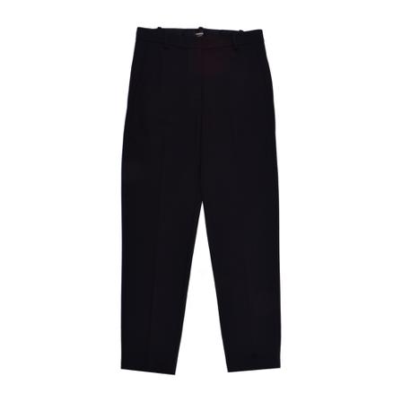 Pinko, Straight Trousers Zwart, Dames, Maat:XL
