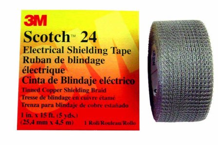 3M Scotch 24 Kobberstrømpe 4,6 m, Maskintilbehør & forbruk