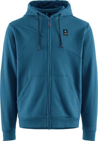 Klättermusen Men's Runa Maker Zip Hoodie Men long-sleeved sweaters Blue S