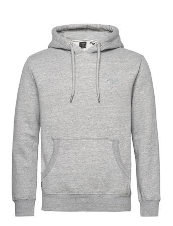 Vintage Logo Emb Hood Grey Superdry