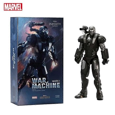 ZD toys Iron Man Action Figur Iron Patriot MK1-7 MK17 MK33 MK85 MK30 War Machine Legends Avengers Tony Stark Samle legetøj Gave-Perfekt