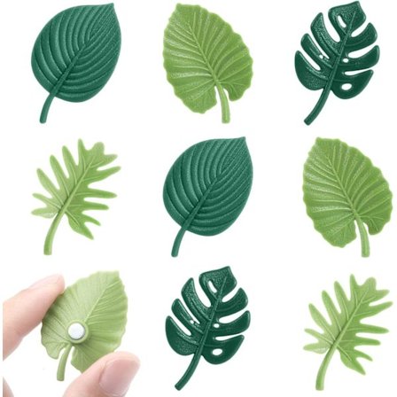 8 st växtmagneter för kylskåp, estetiska starka dekorativa kylskåpsmagneter