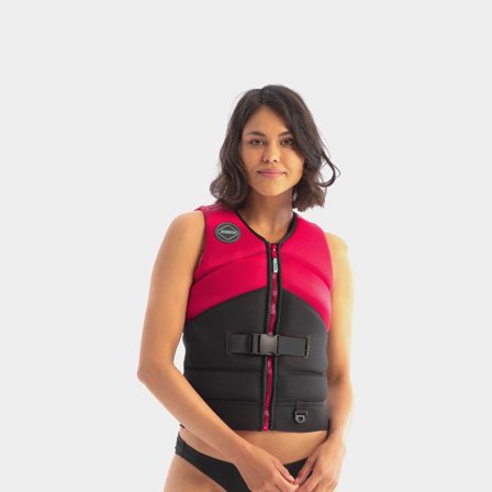 Kamizelka do sportów wodnych JOBE Unify Vest Women 50N Hot Pink, Small+ (58 - 66 kg) - Jachtowa