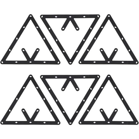 6 st/set Stativ Biljard Biljard Stativ Positioner Biljard Tillbehör