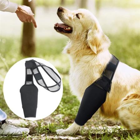 Hundebeinstøttebandasje Pustende Hund Foran Bakbeinsbeskytter Adj