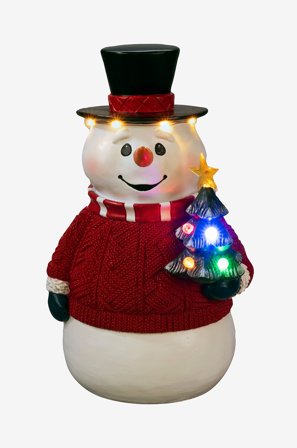 Konstsmide - B/O Snømann, LED - Flerfarget - Julebelysning - Fra Homeroom