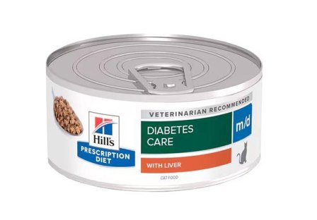 Hill's Prescription Diet m/d Våtfôr til Katt - 156g
