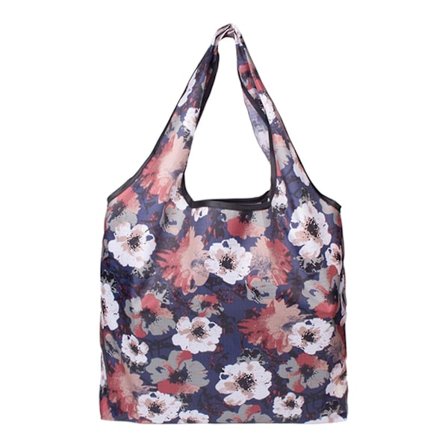 Kvinnor Shopping Resväska Axelväska Påse Tote Handväska Fällbar Återanvändbar Påsar