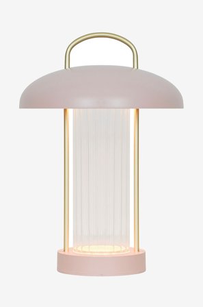 Nordlux - Bordslampa Mirano bärbar - Rosa - Uppladdningsbara lampor - Från Homeroom
