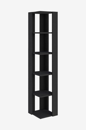 Homitis - Bokhylla Nati Corner - Svart - Bokhyllor - Från Homeroom