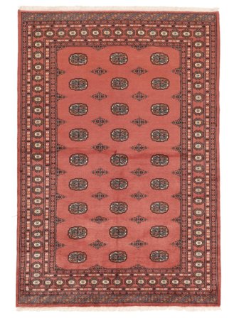 Noué À La Main Pakistan Boukhara 2Ply Tapis 169X248 De Laine Rouge Foncé/Rouge