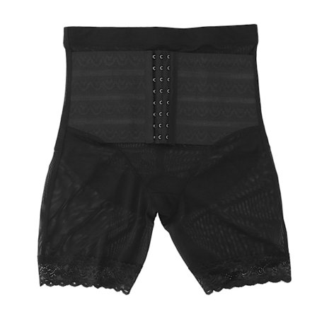 Postpartum Kompresjonsformer Høy Midje Svart Abdominal Kompresjonstruse Målrettet Postpartum Mageformer Svart XXXL