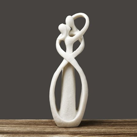 Parskulpturer för heminredning, kramande parfigurer,modern parskulptur,modern romantisk