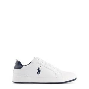 Kids - Ralph Lauren Heritage Court Branded Trainers White Smooth/Navy w/ Navy PP 38 EU - Trainers - 38 EU - White