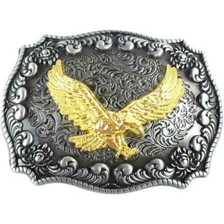 1 stk. Gull Belte Spenne, Belte Spenner For Menn Kvinner, Ørn