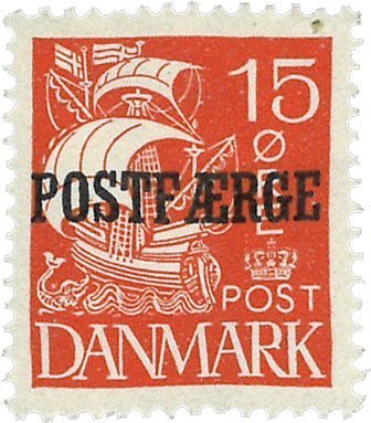 Danmark 1927 - Postfærgemærke AFA 10 - Ubrugt