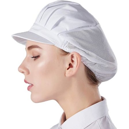 1 kpl kokin beret unisex keittiöhattu verkolla työpajoille