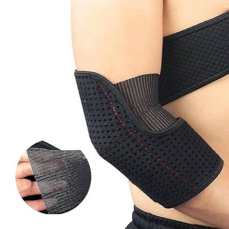 Justerbar albue støtte for tennis og golf albue støtte med armstøtte