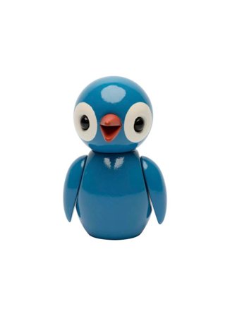 SPRING COPENHAGEN Trefigur Fugl Lucky Light-Blue