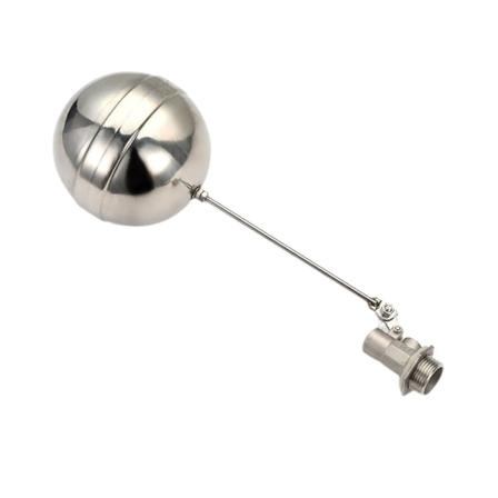 Dn15 1/2" Rustfritt Stål Flytende Ballventil Justerbar Vannnivåuk"