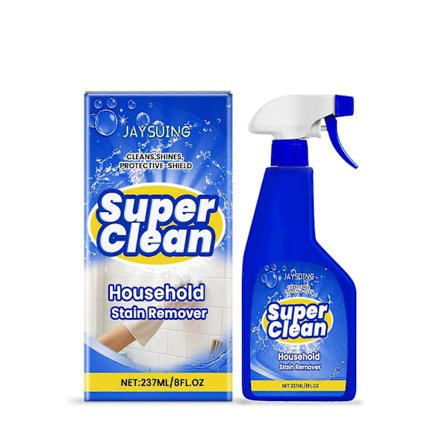 Jaysuing Hushållsfläckrengörare Oljefläcksrengöring Kök Badrum Universal Mild Formula Långvarig Ljus