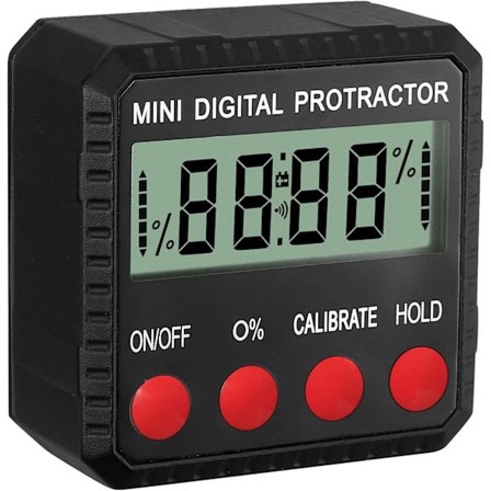 Digital Inclinometer Vinkelmåler 4*90° Presis Nivåboks med